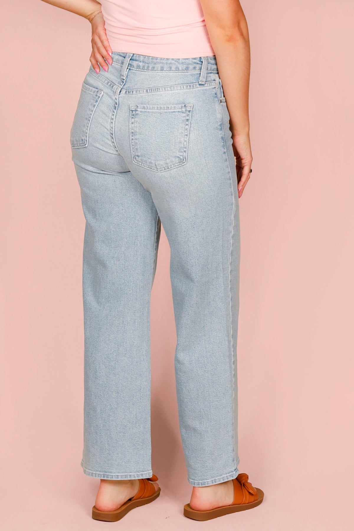 Mid Rise Slim Wide Leg Denim - FINAL SALE