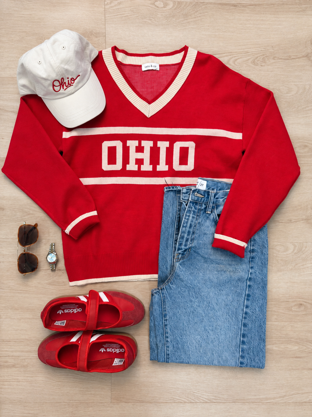 V-Neck Ohio Sweater- COMING SOON