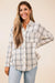 Emily Plaid Button Down Top - FINAL SALE