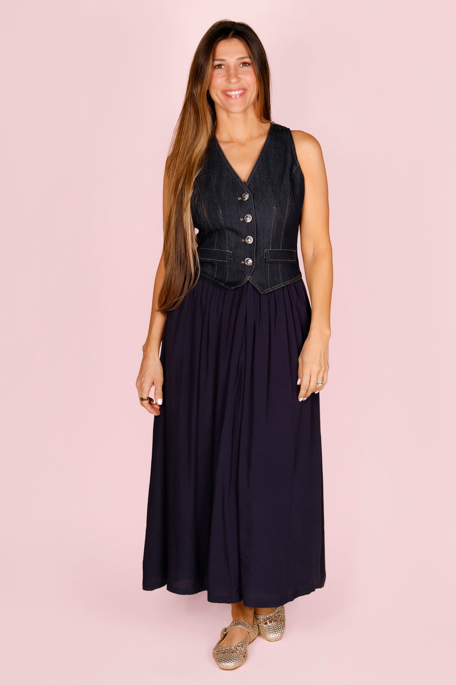 Products Tagged "denim vest dress" - White Lemon Products Tagged "denim vest dress" - White Lemon