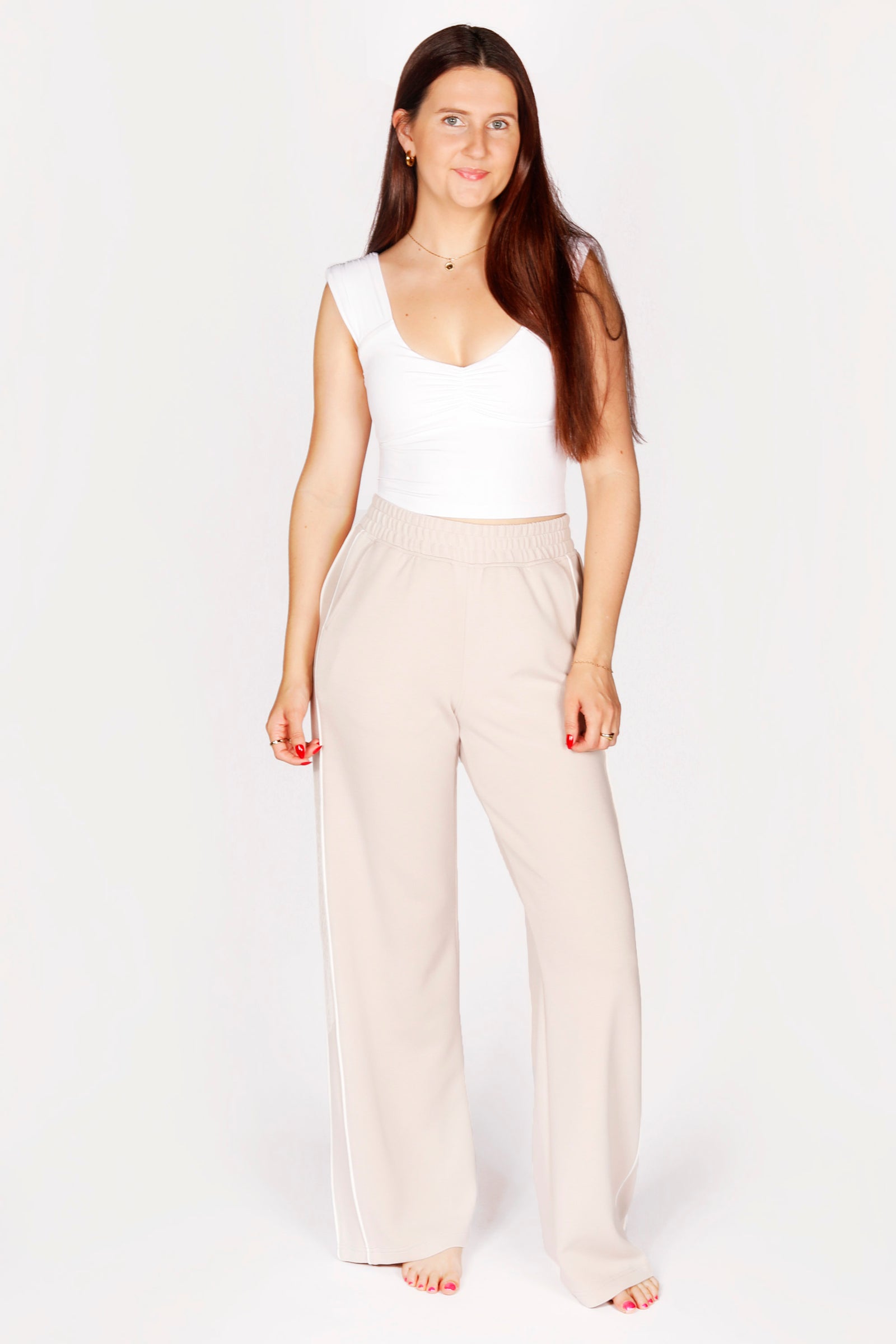 Kali Mocha & Cream Lounge Pant