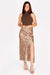 Kalani Leopard Midi Skirt