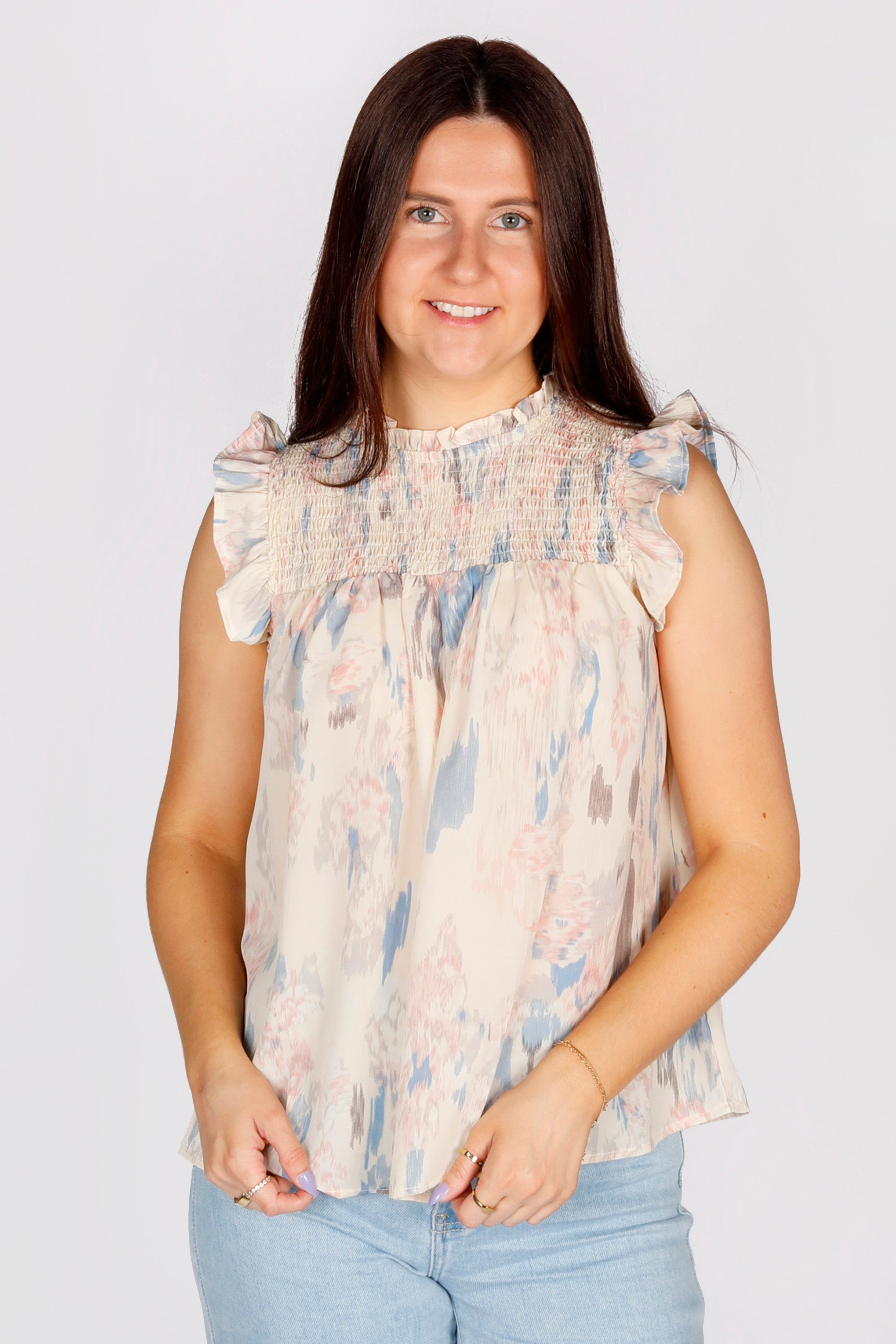Kaylee Watercolor Top