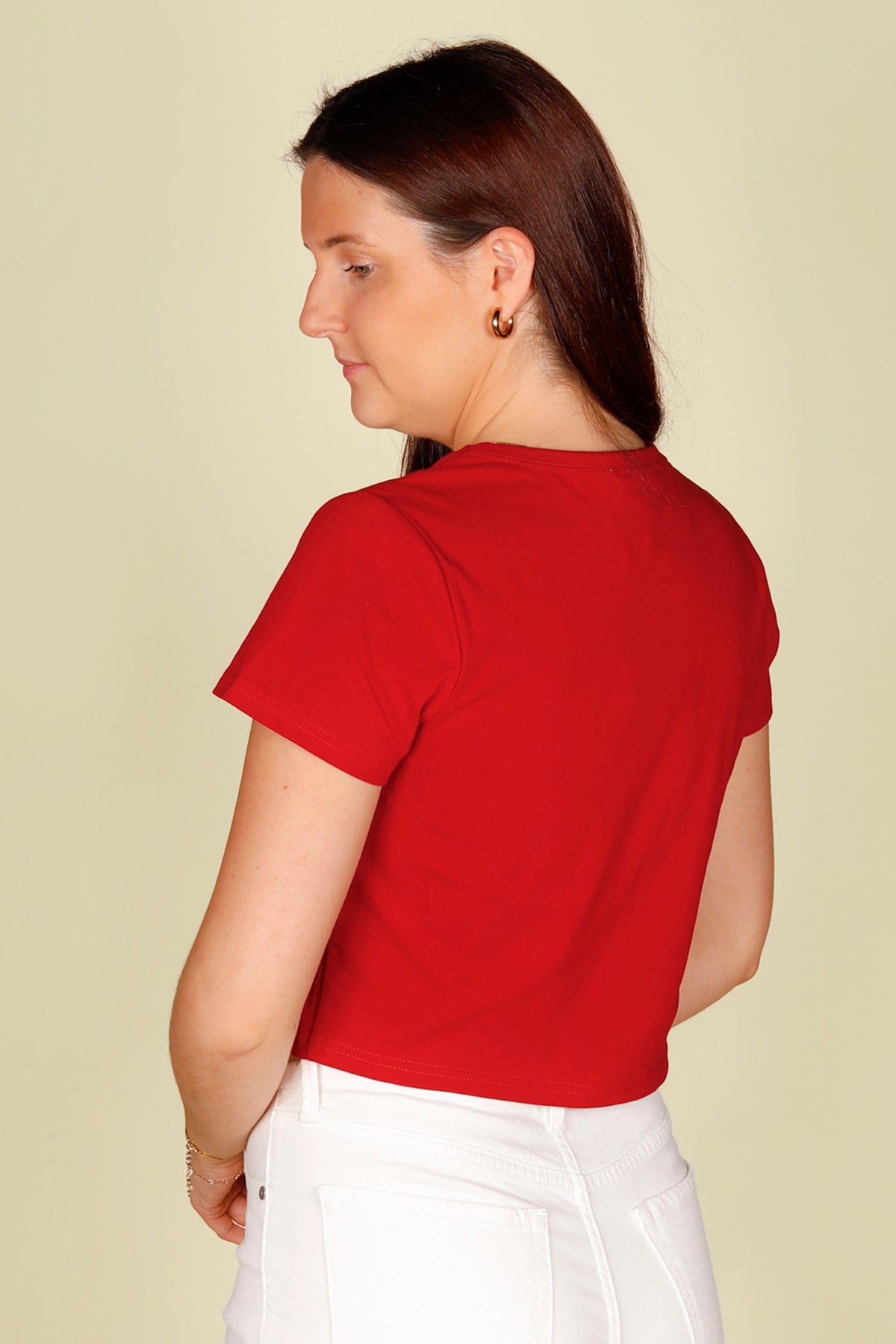 USA Red Baby Tee - FINAL SALE