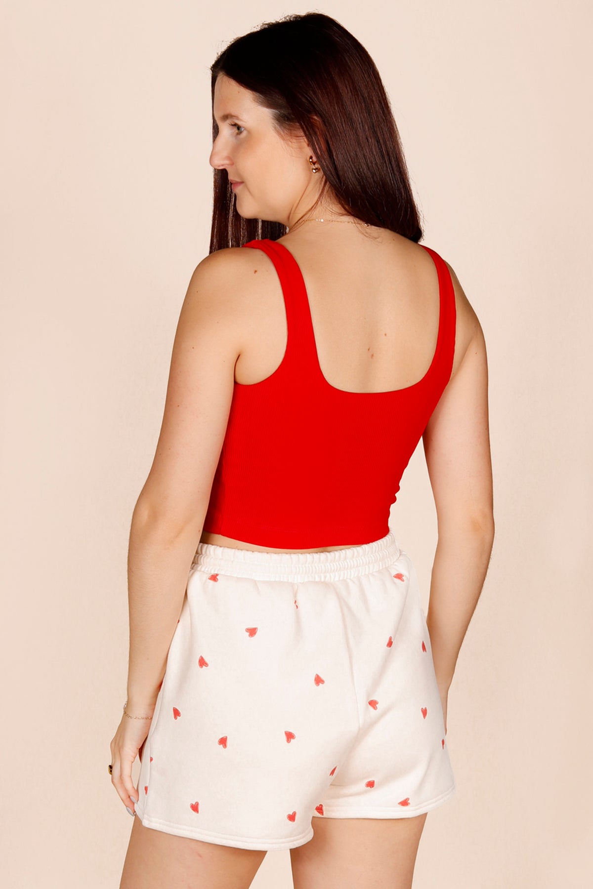 Cozy Heart Sweatshorts