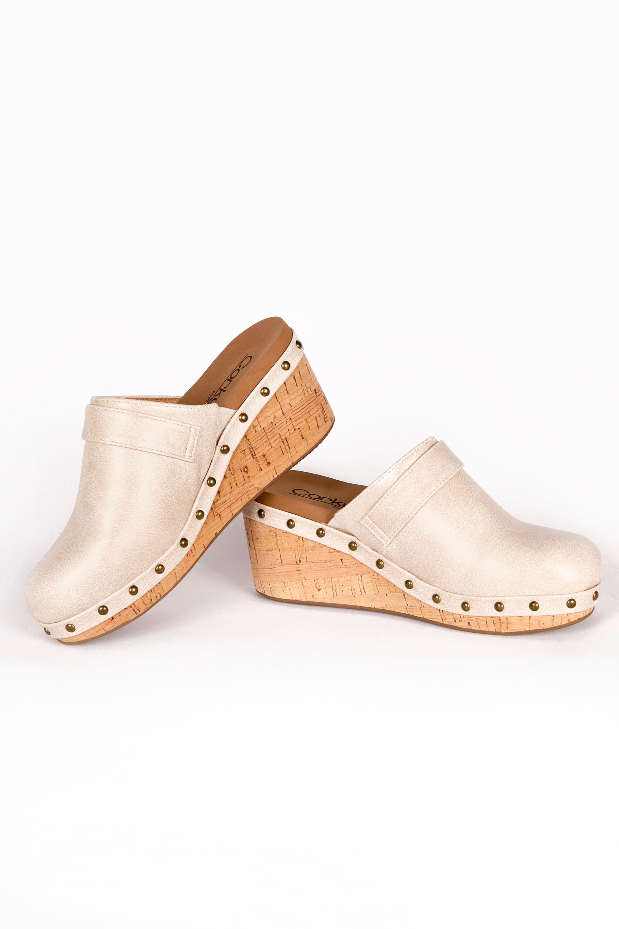 Corky's Ivory Who Knew Clogs