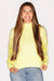 Lemon Mock Neck Sweater