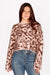Cora Pink Leopard Sweater