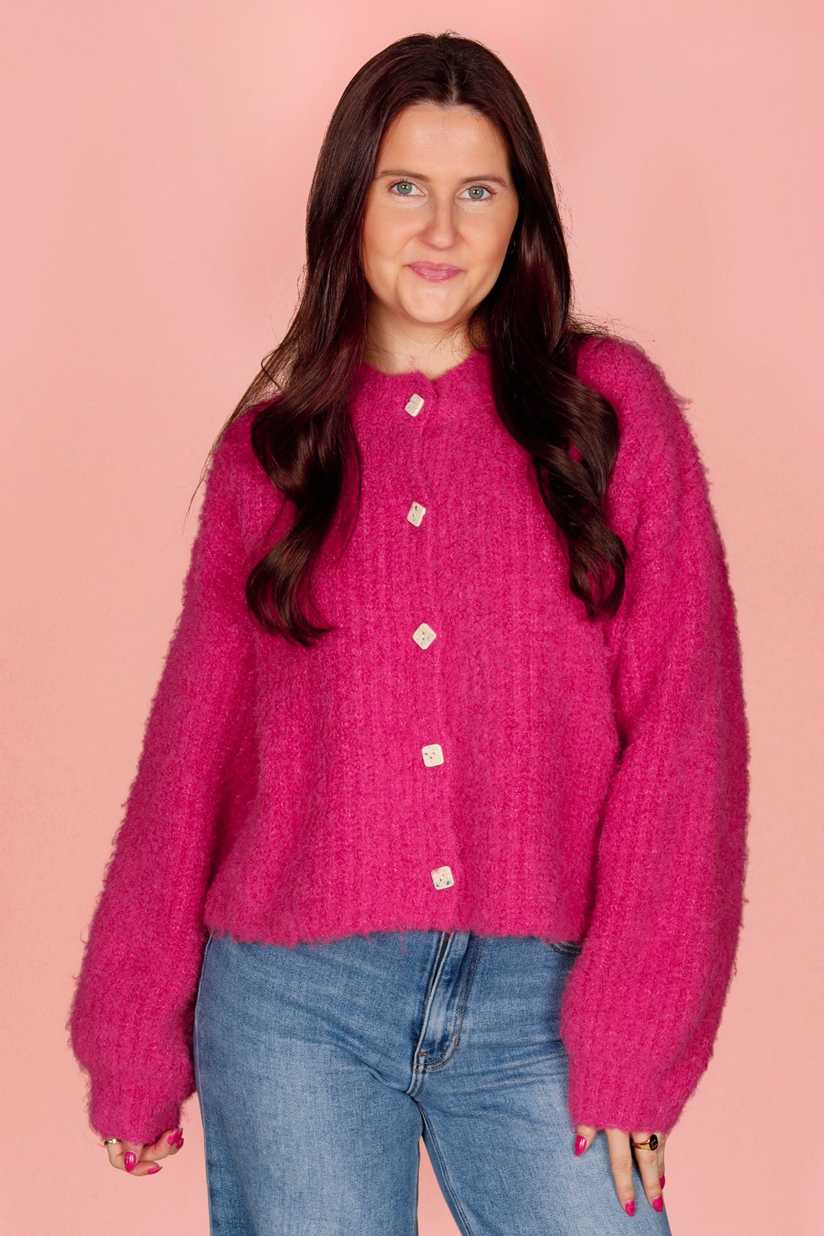 Gianna Fuchsia Sweater