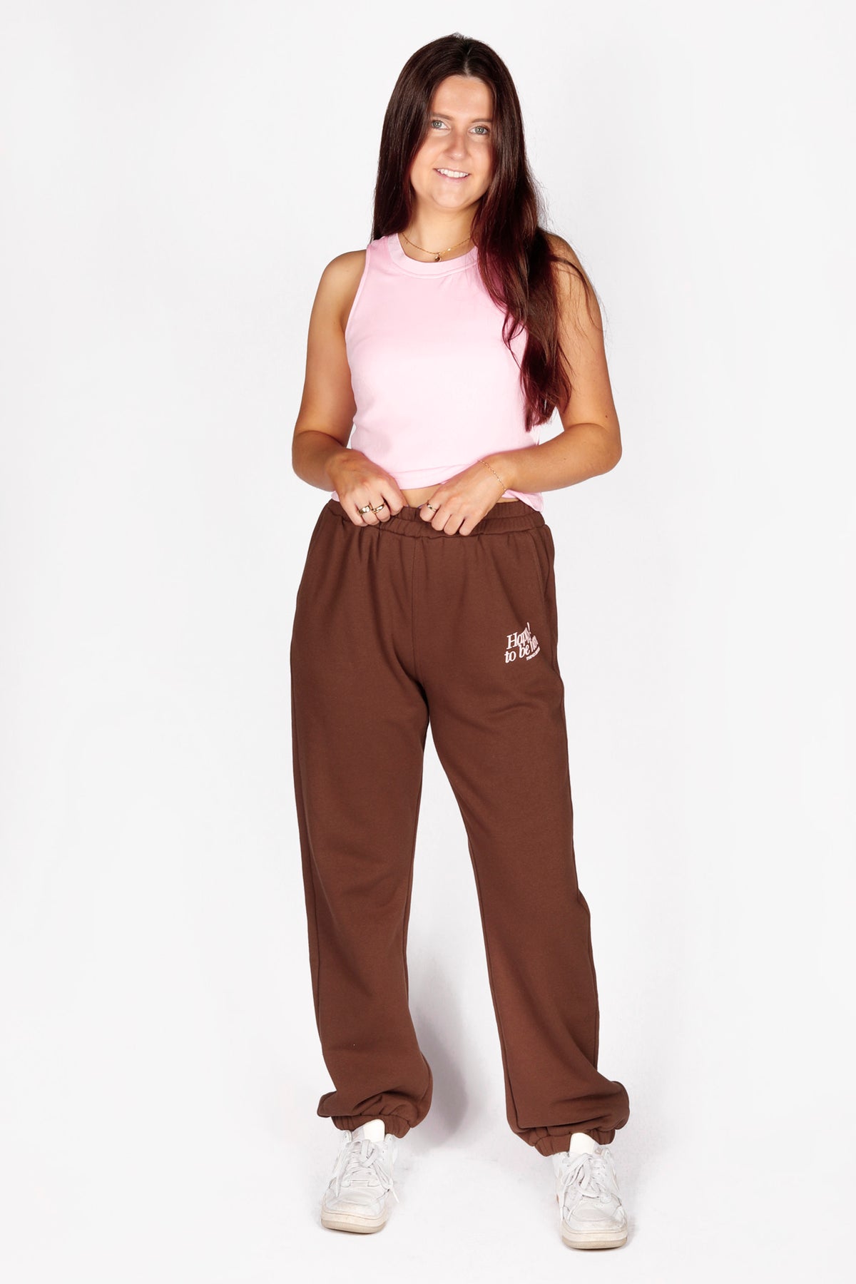 Happy To Be Here Fleece Joggers - FINAL SALE