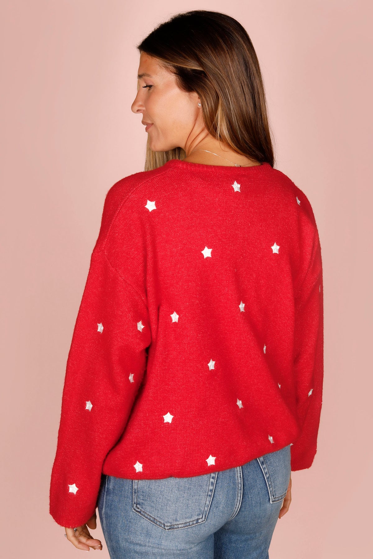 Red Starlet Cardigan