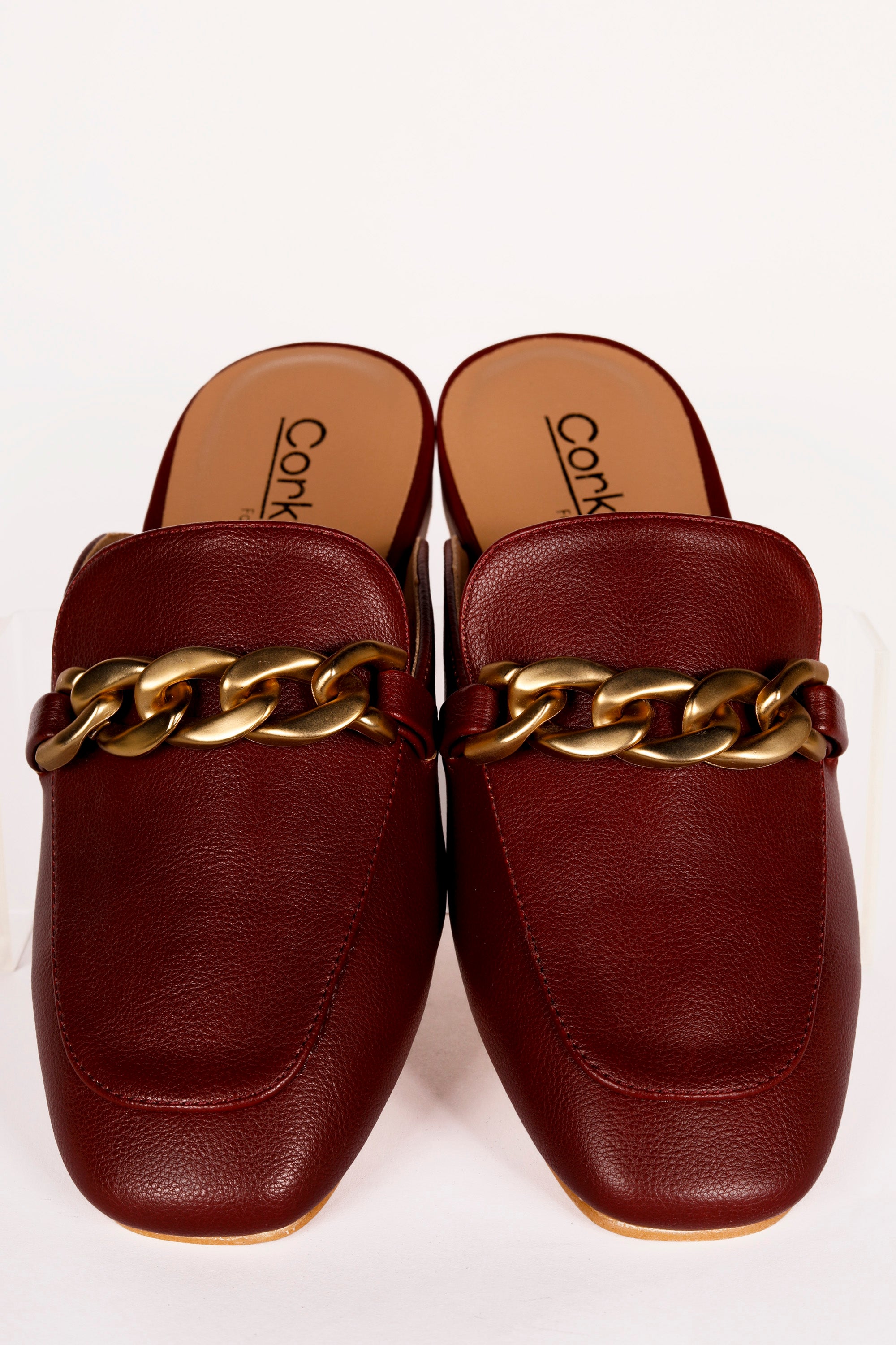 Corky's Burgundy Keepsake Mules