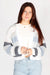 Mila Blue Striped Cardigan