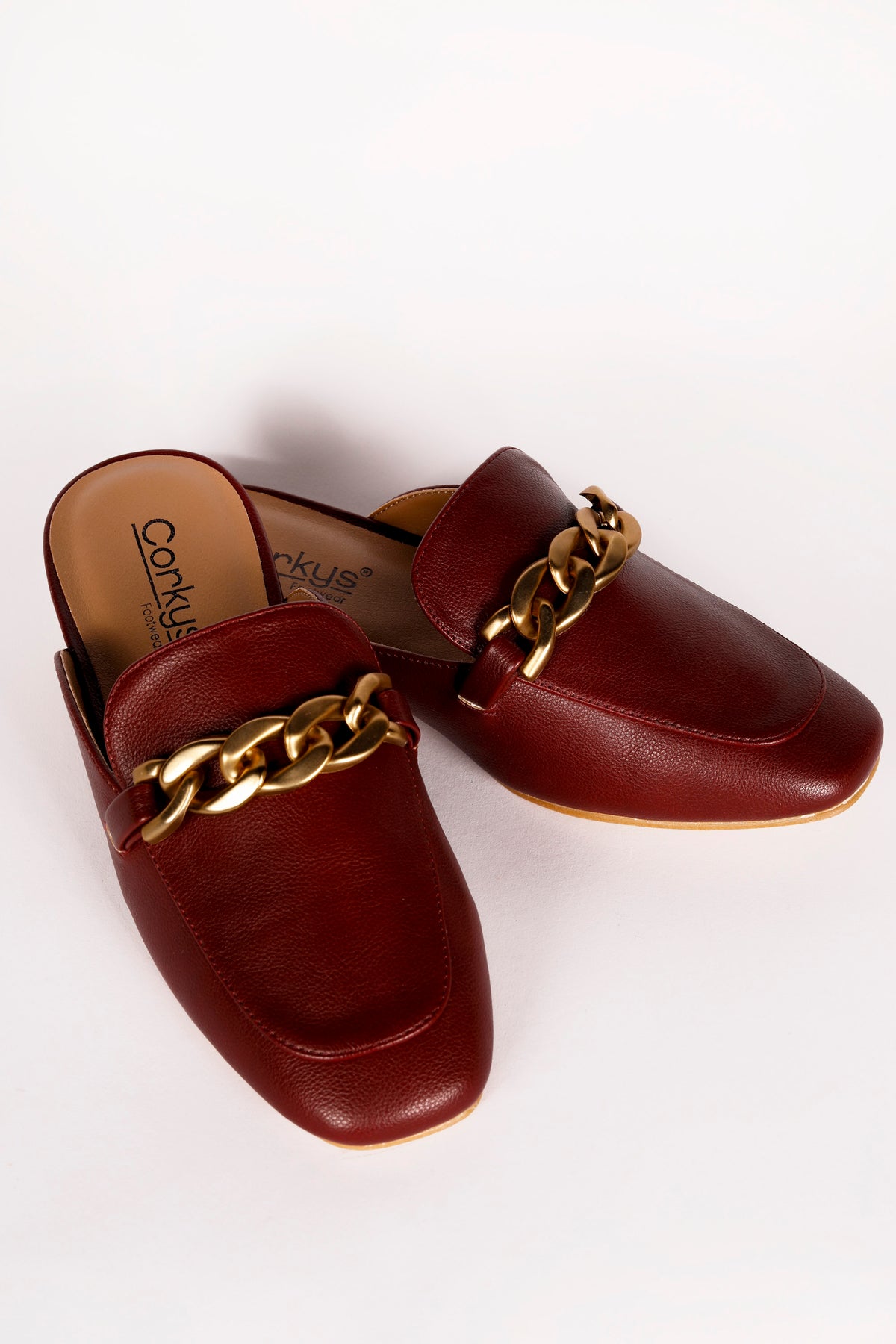 Corky&#39;s Burgundy Keepsake Mules
