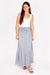 Winnie Navy Gingham Maxi Skirt