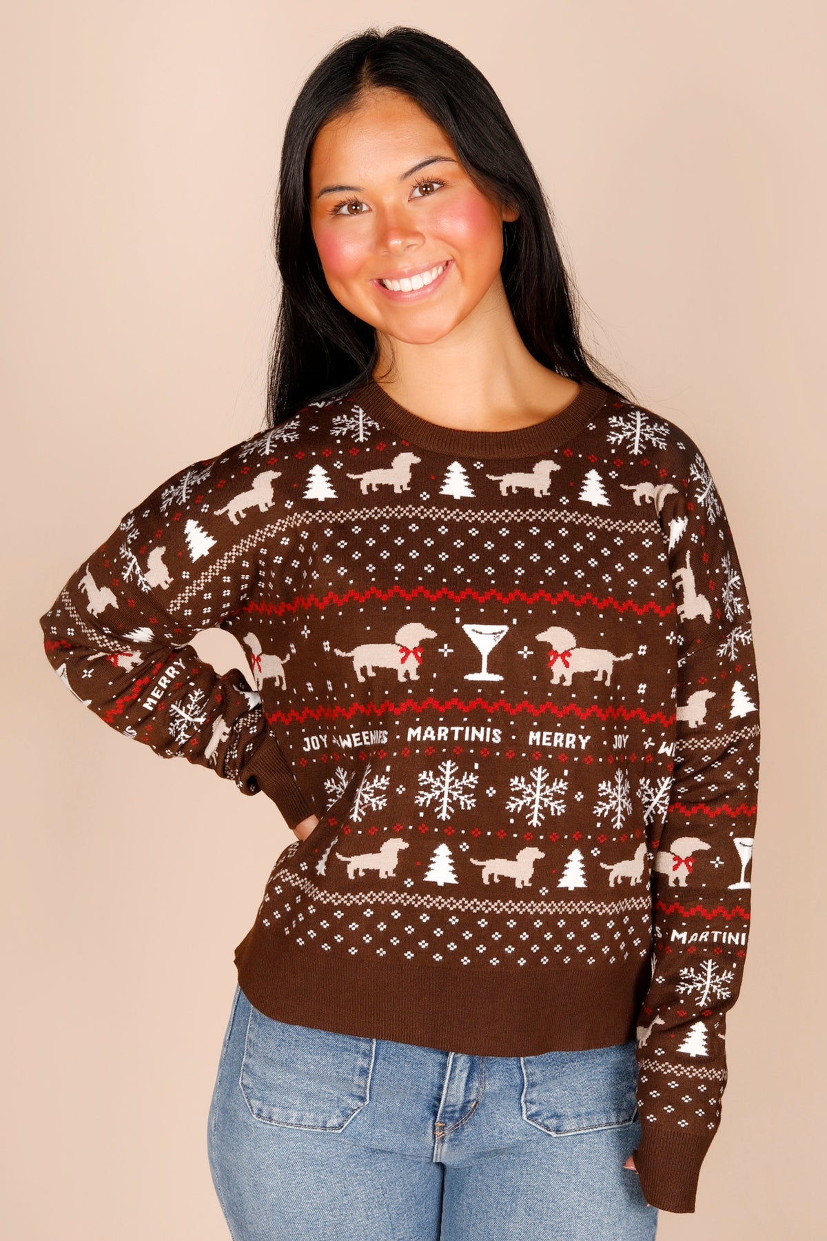 Weenies &amp; Martini&#39;s Cocoa Sweater