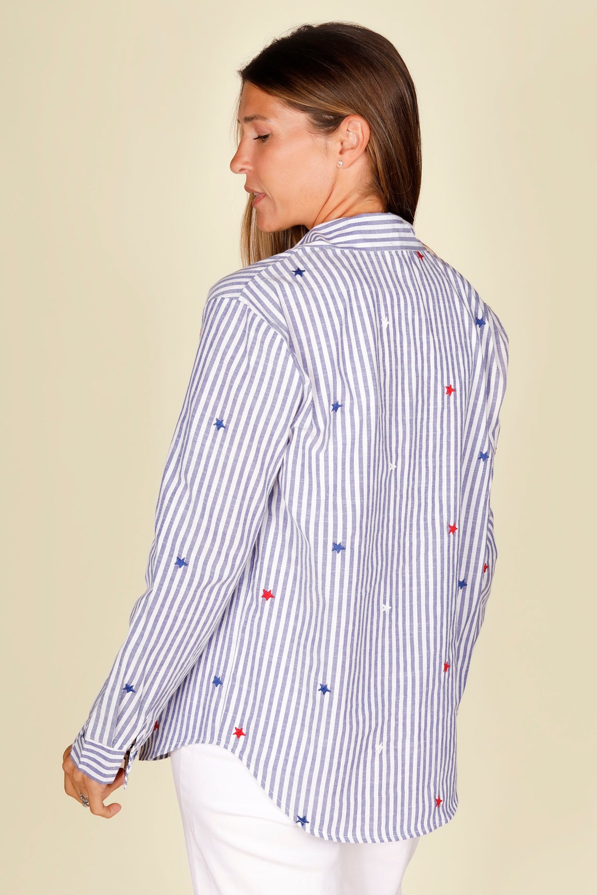 Patriotic Star Striped Shirt