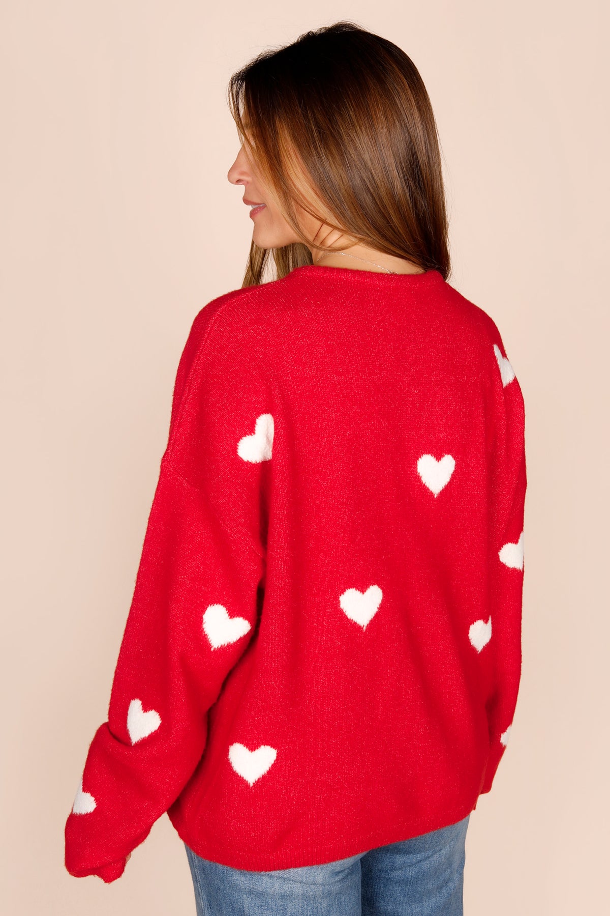 Red Valentine Cardigan