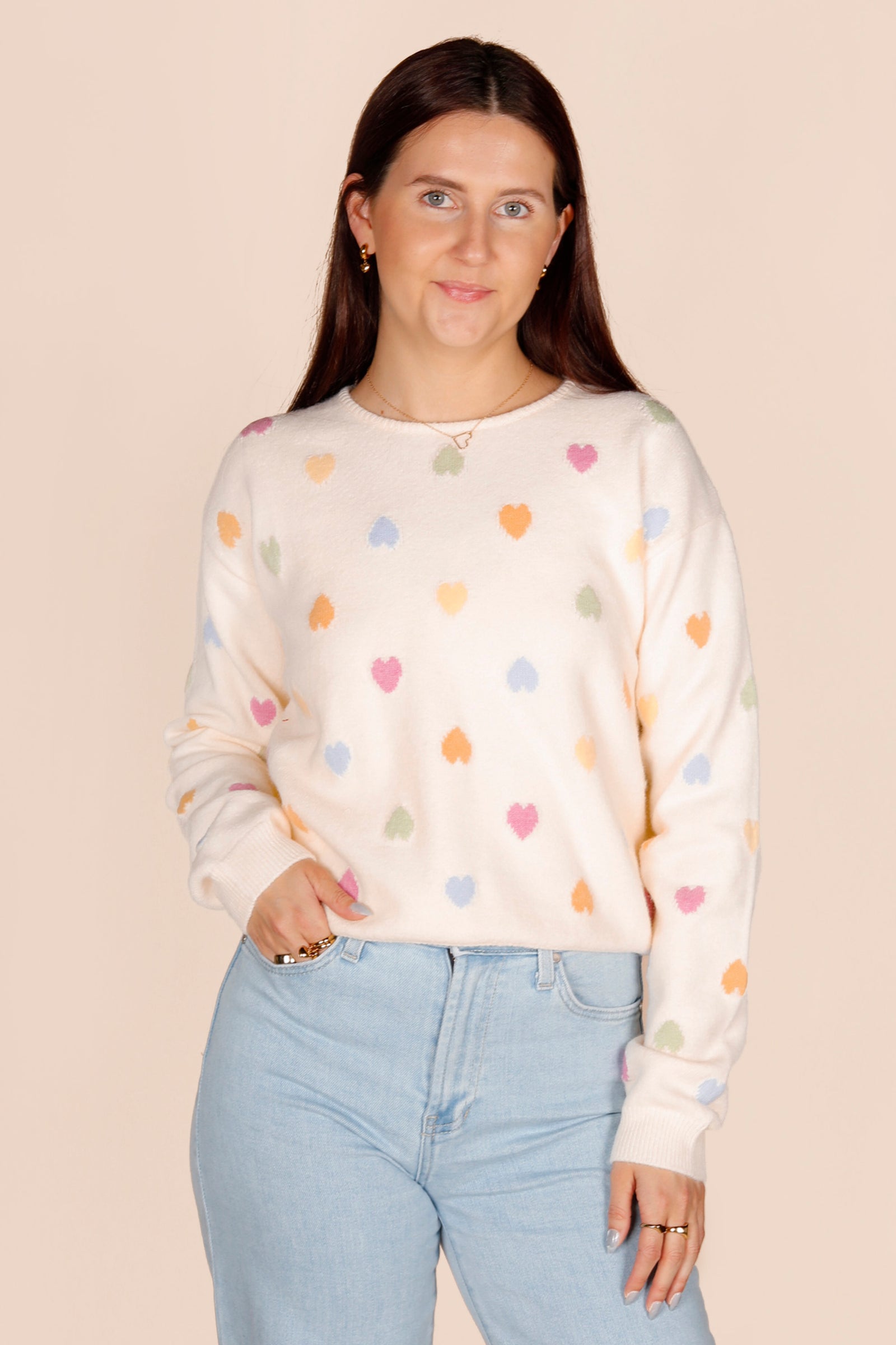 Candy Heart Sweater