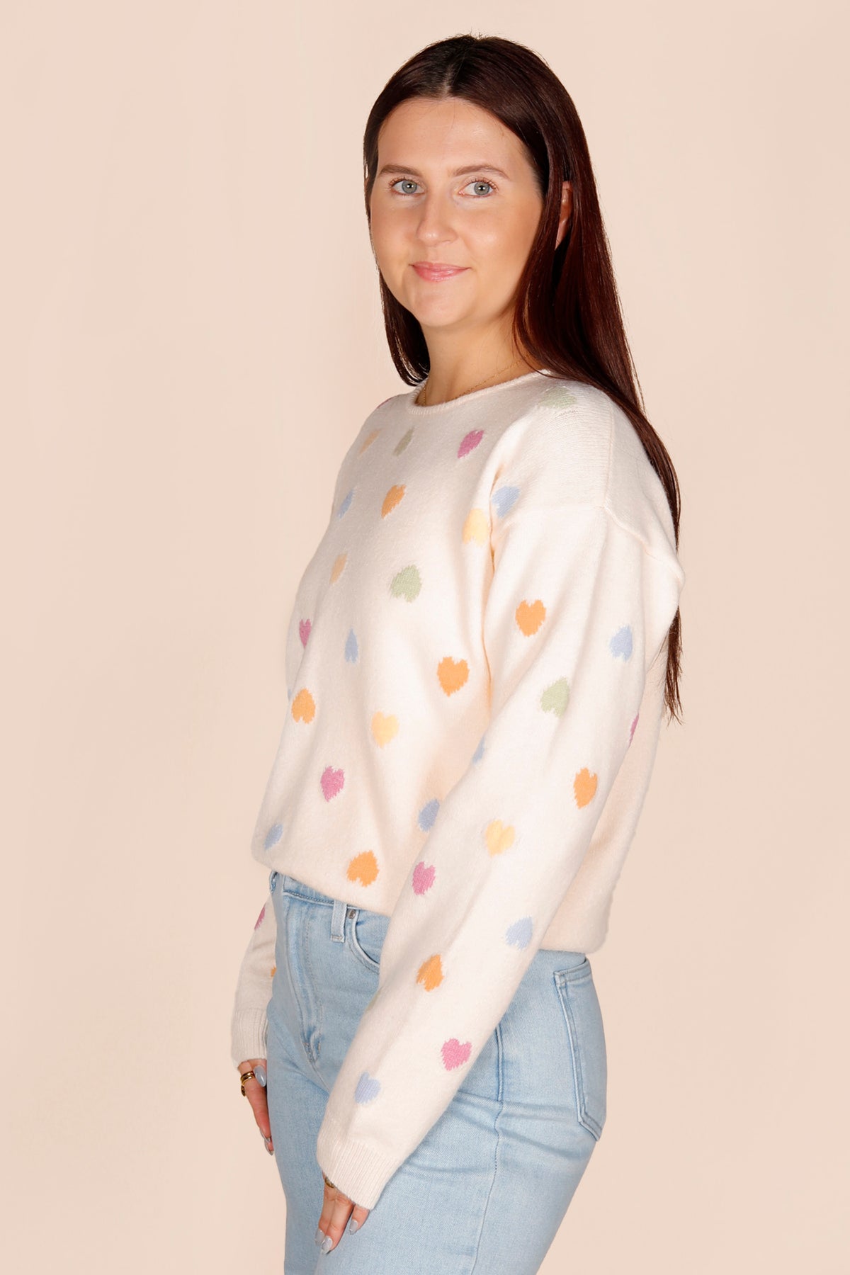 Candy Heart Sweater