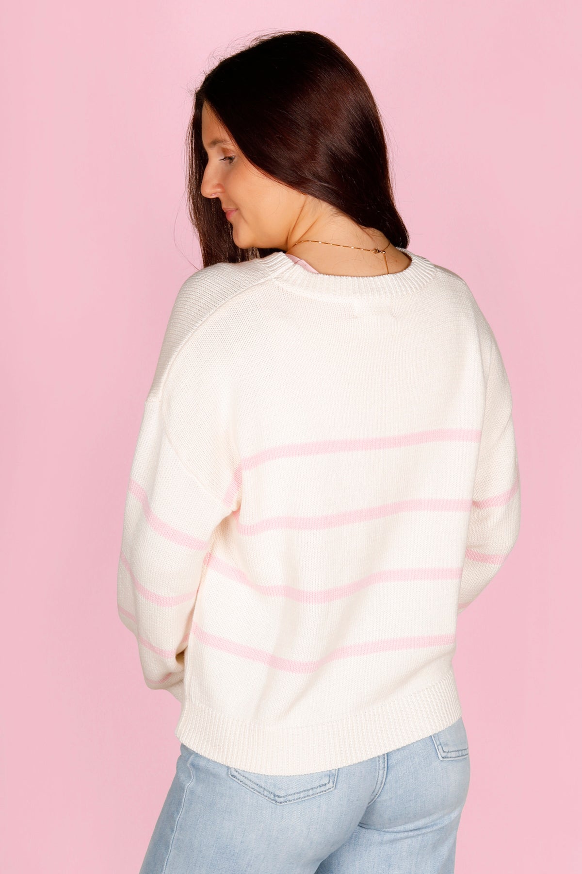 Lobster Striped Sweater