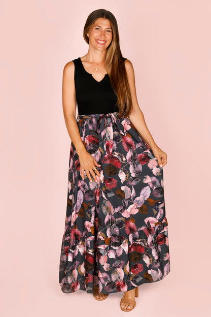 Anna Floral Tank Dress - FINAL SALE