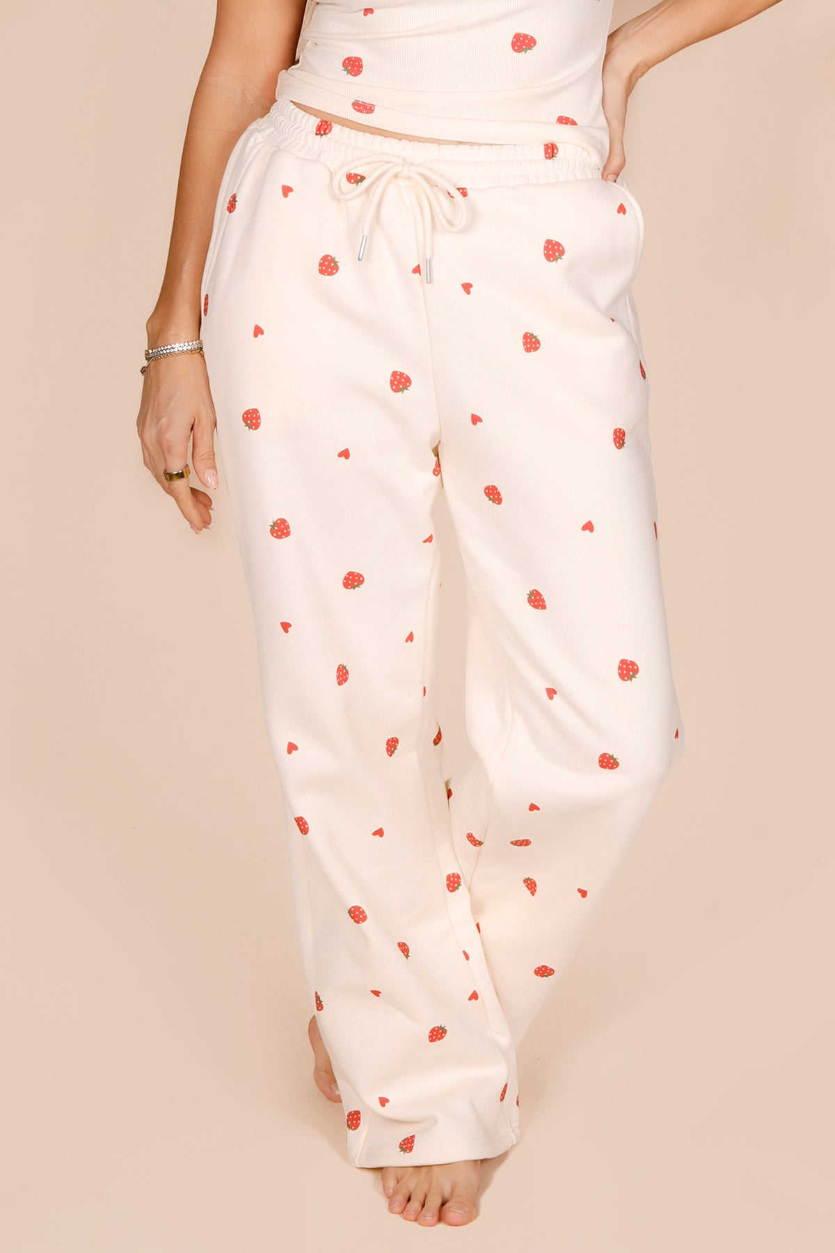 Strawberry Love Sweatpants
