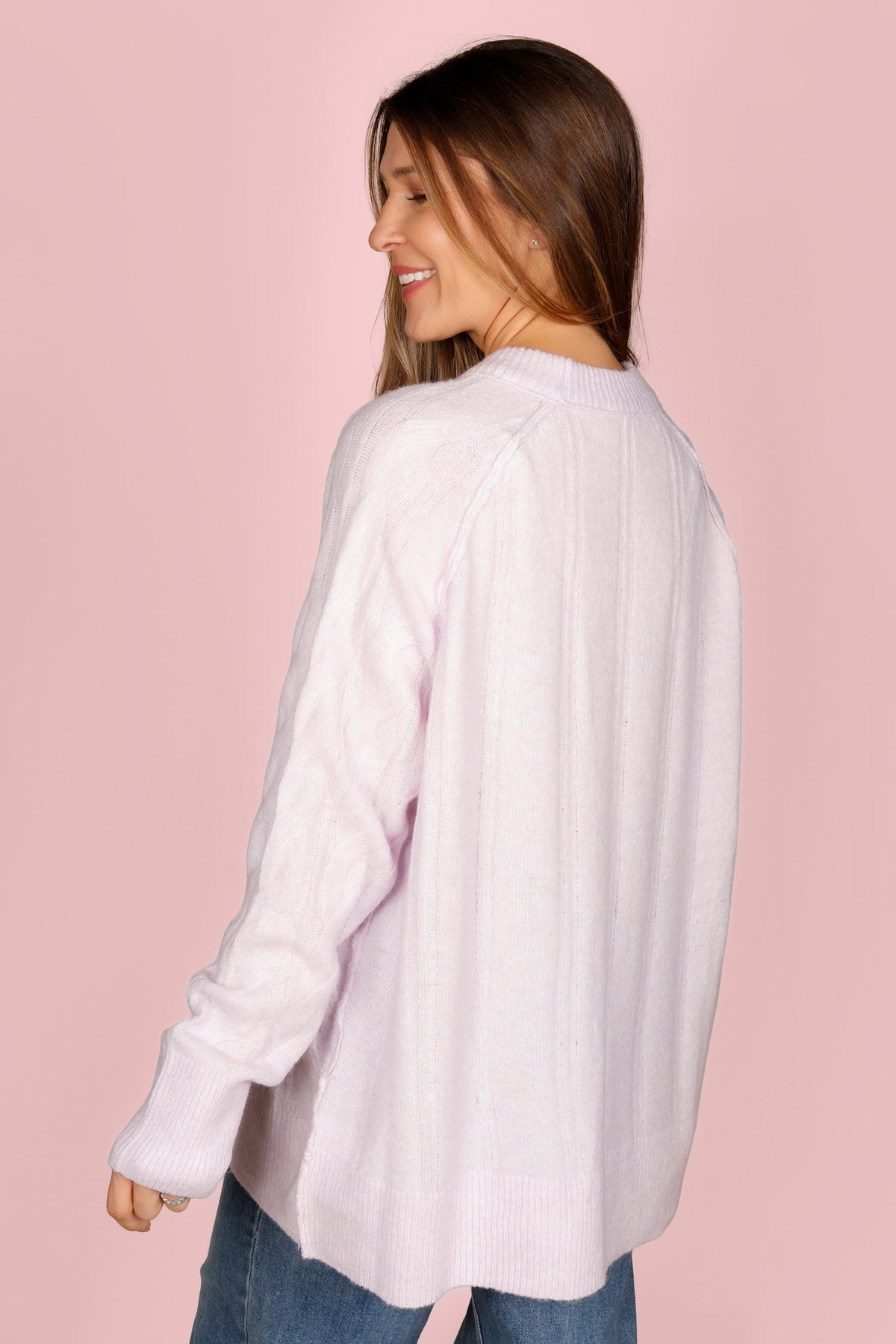 Bianca Lilac Sweater