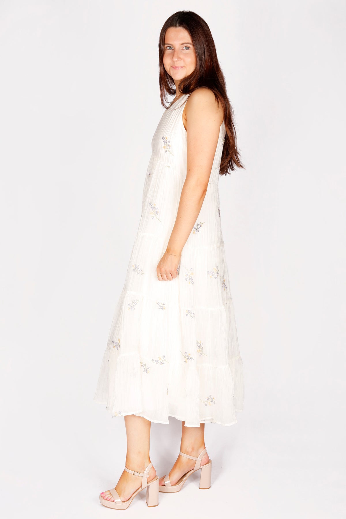 Lavender Breeze Midi Dress - FINAL SALE