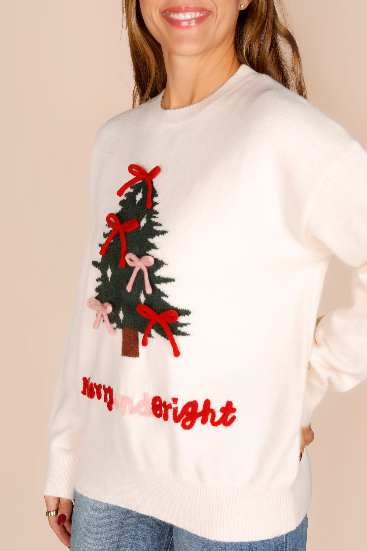 Merry Christmas Tree Sweater