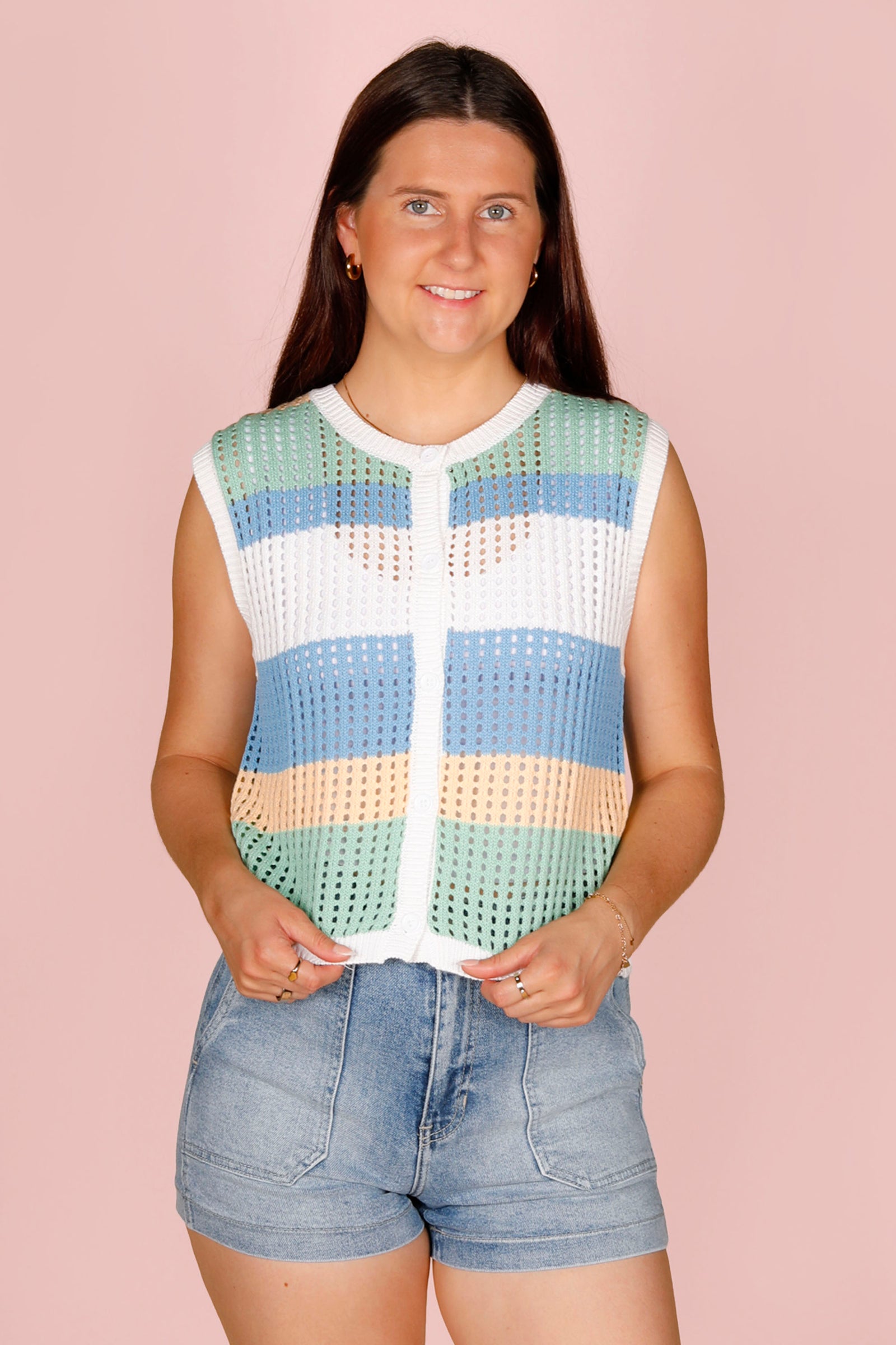 Summer Stripe Tank Top