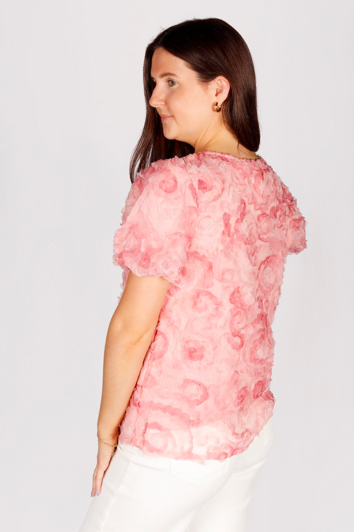 Eliza Floral Puff Sleeve Top - FINAL SALE