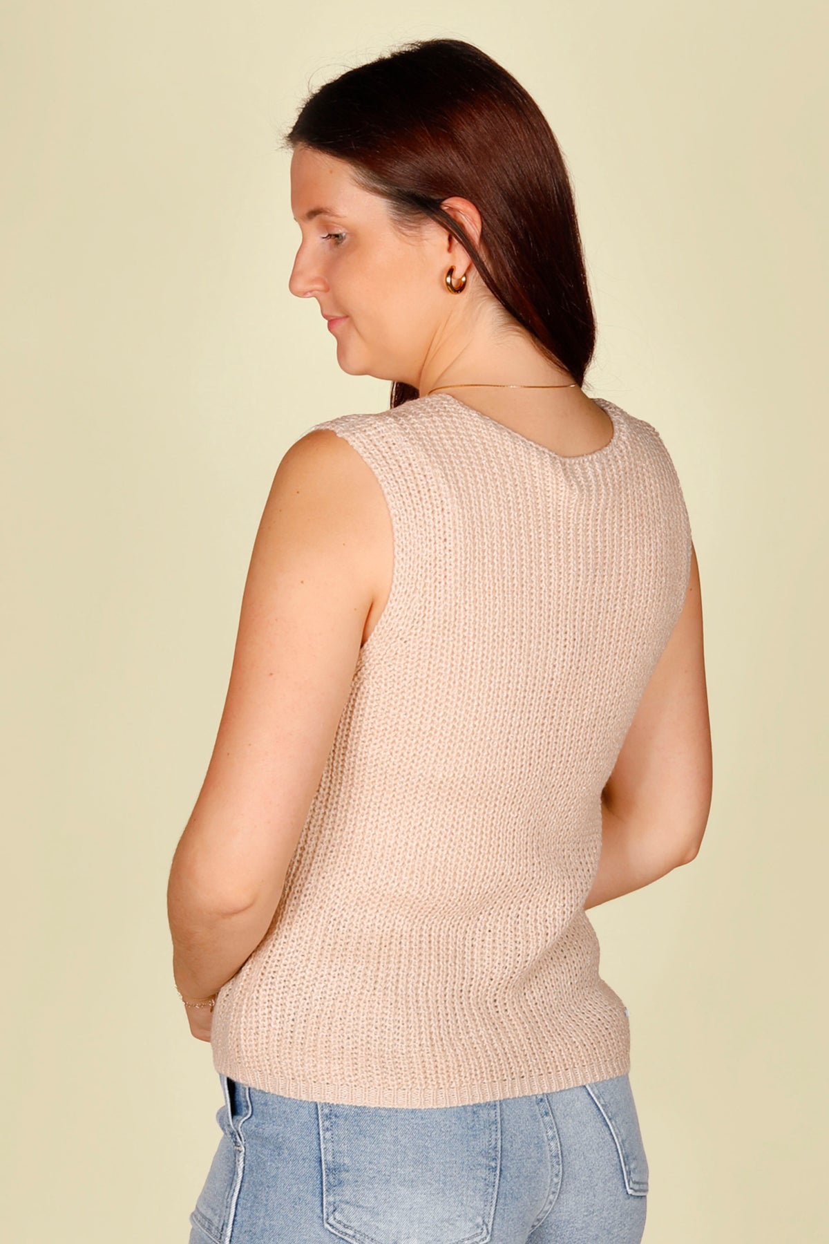 Estella Khaki Knit Tank