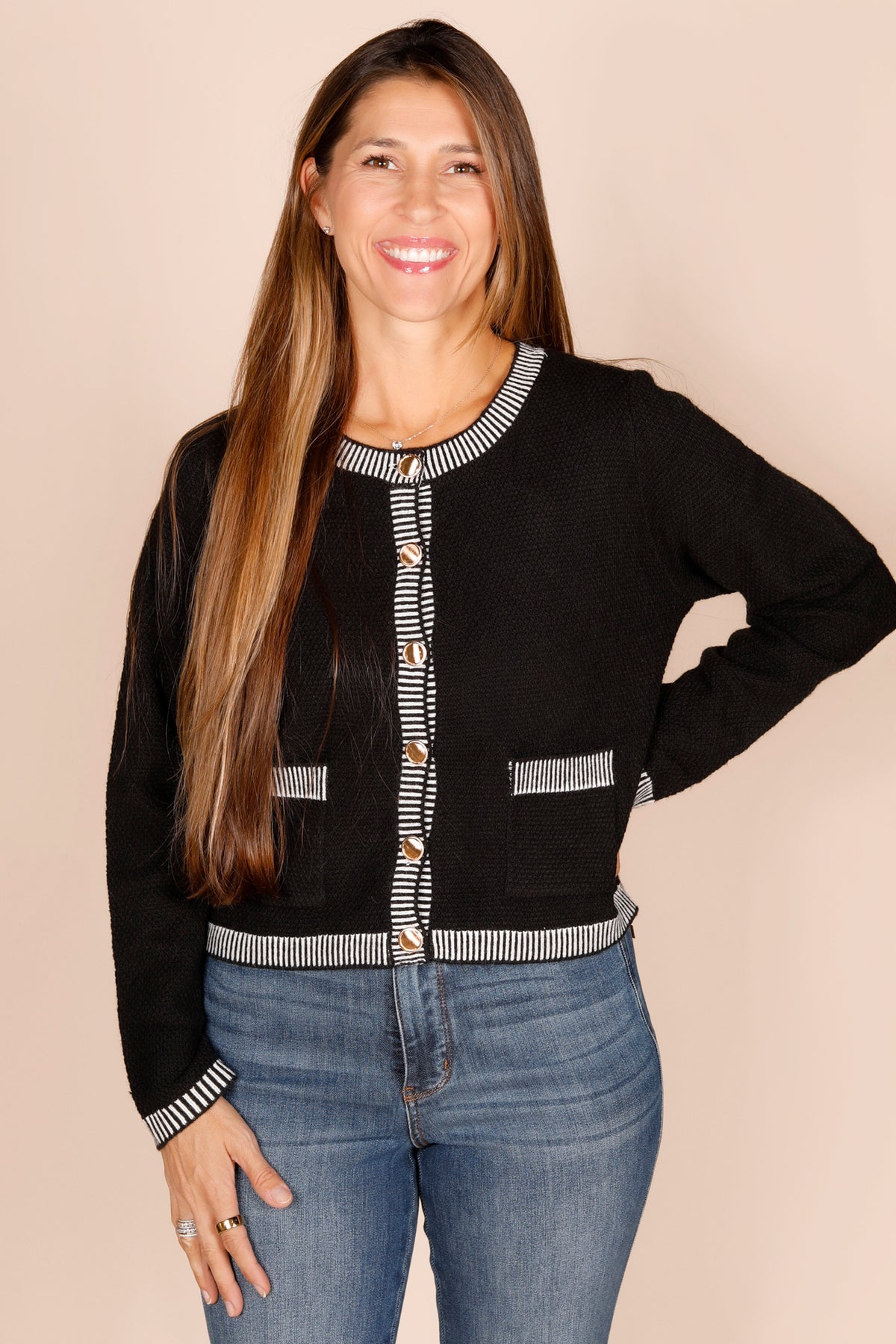 Kendall Black Cardigan