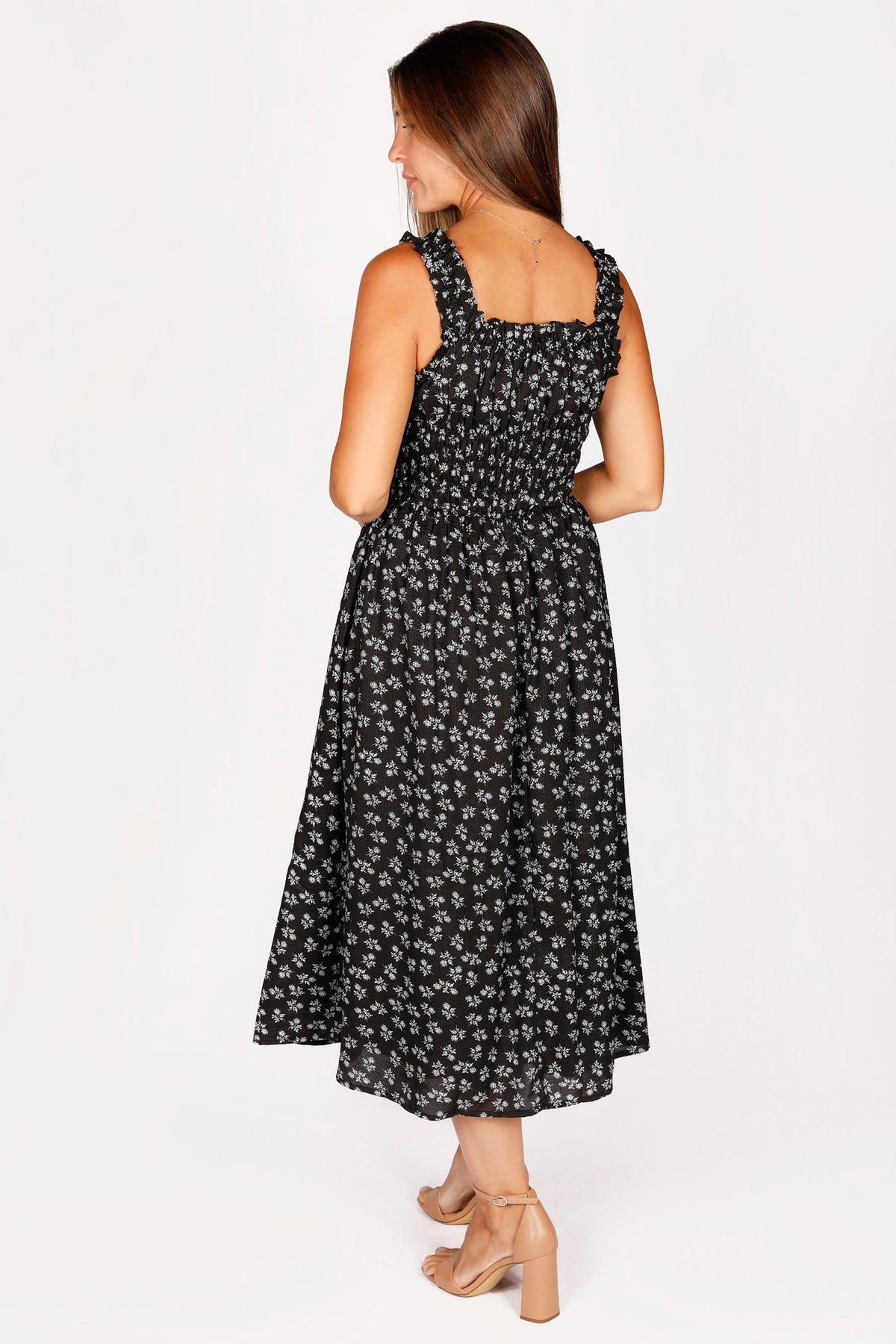 Tatum Floral Midi Dress