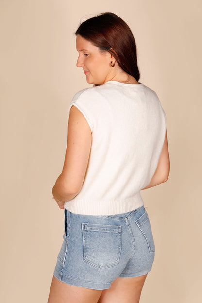 Pippa Cream Cardigan - FINAL SALE
