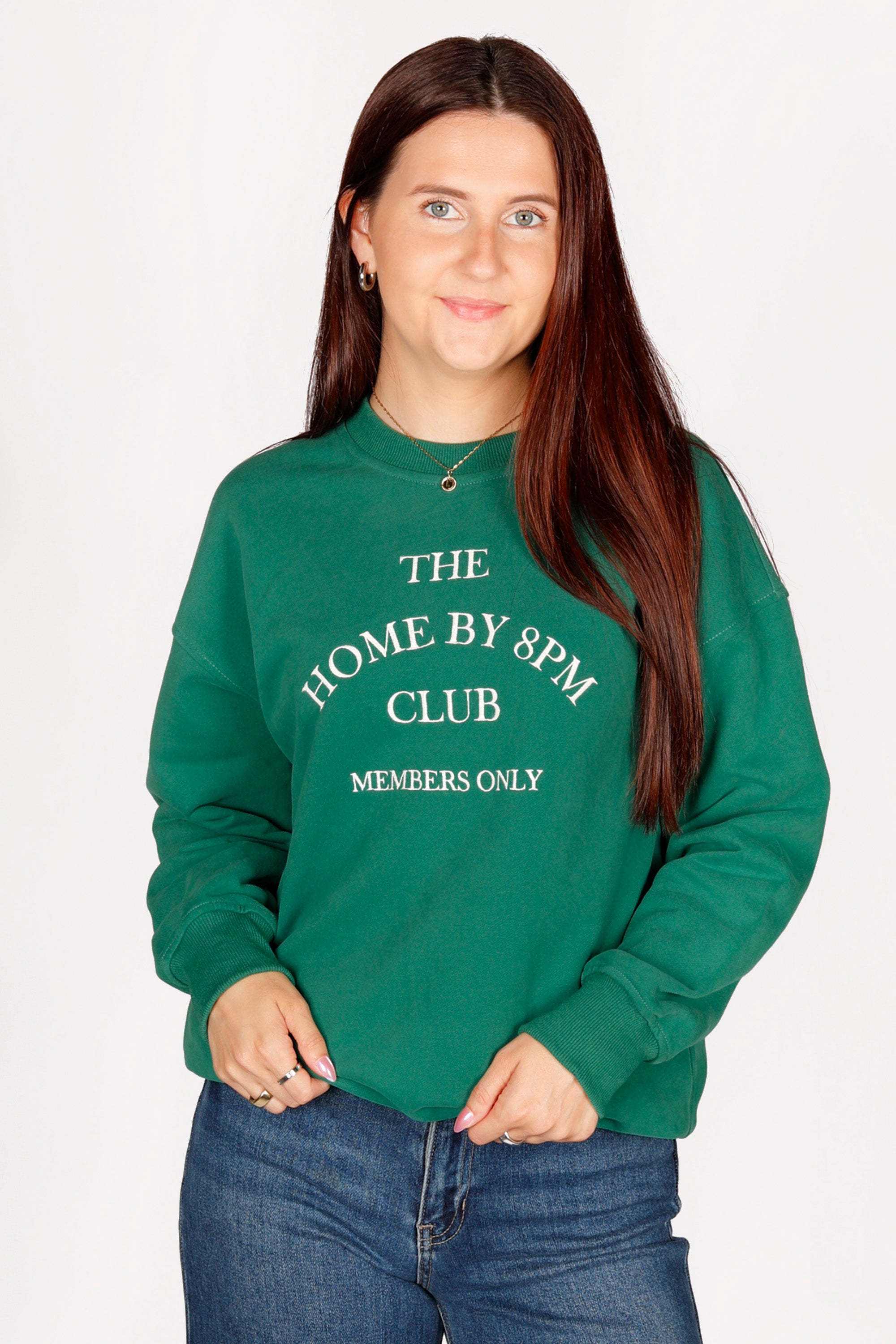 Home By 8PM Club Sweatshirt