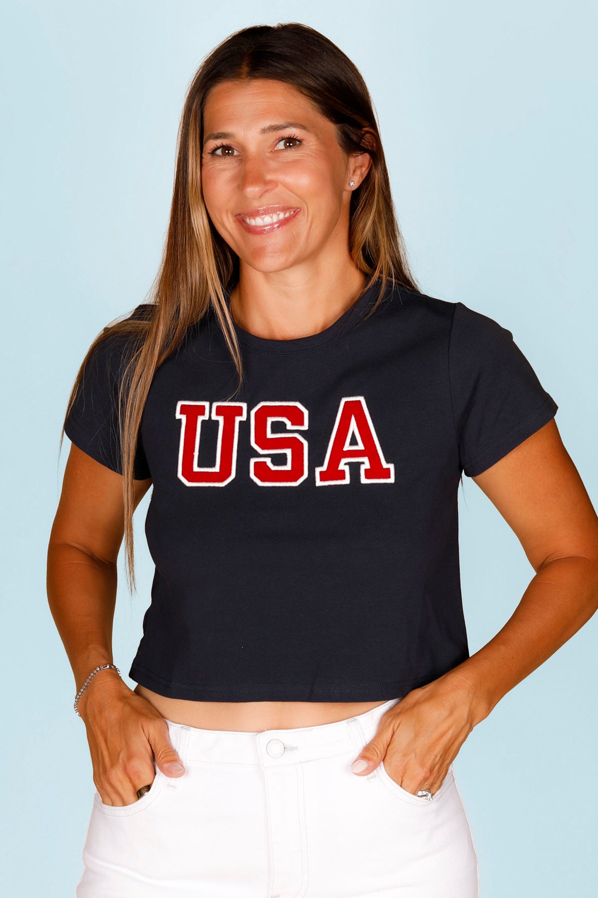 USA Navy Baby Tee