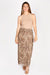Leopard Bodycon Midi Skirt