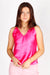 Kennedy Hot Pink Satin Cami