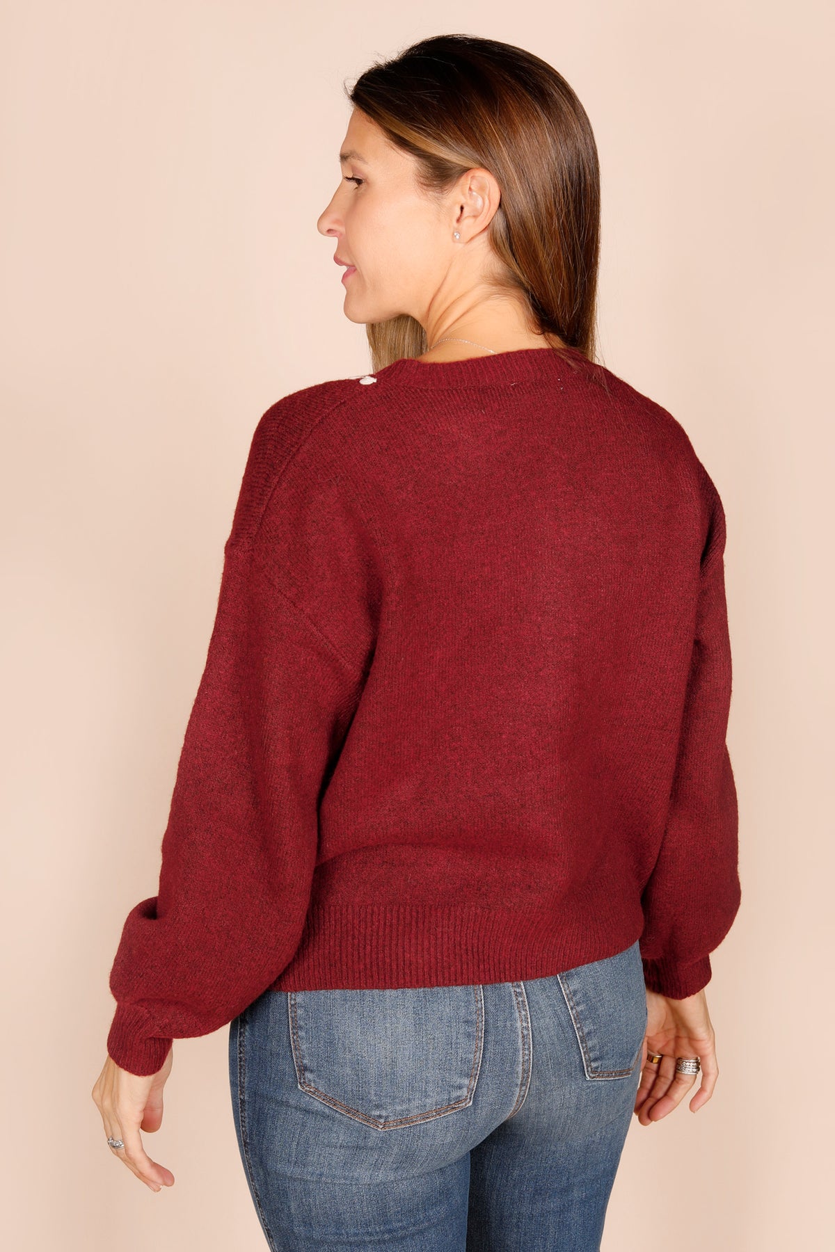 Garnet Detailed Cardigan