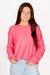 Lyndsay Coral Pink Sweater