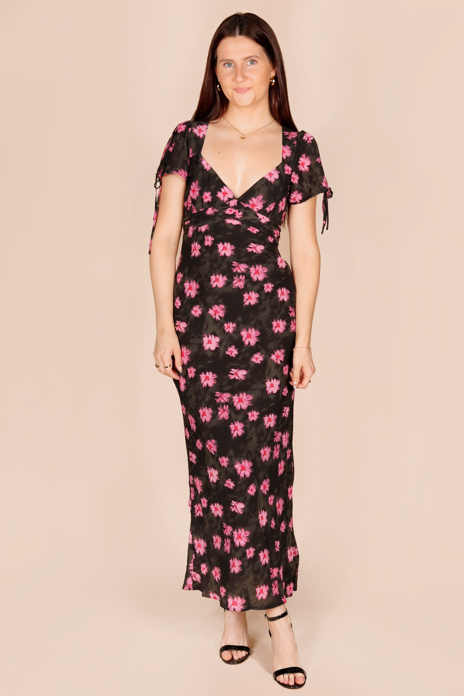 Gracie Floral Midi Dress