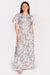 Renee Blue Floral Maxi Dress