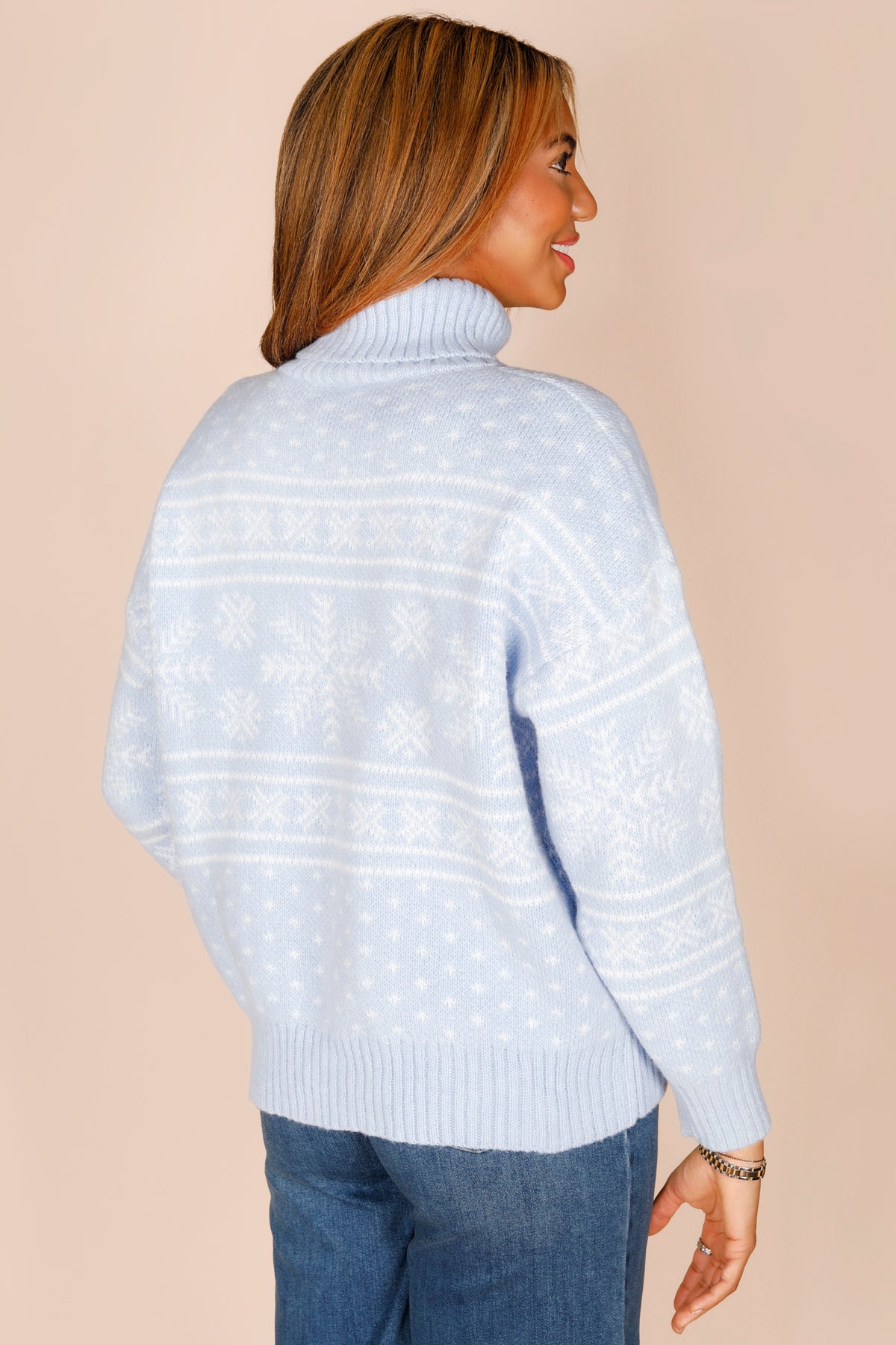 Light Blue Winter Sweater - FINAL SALE