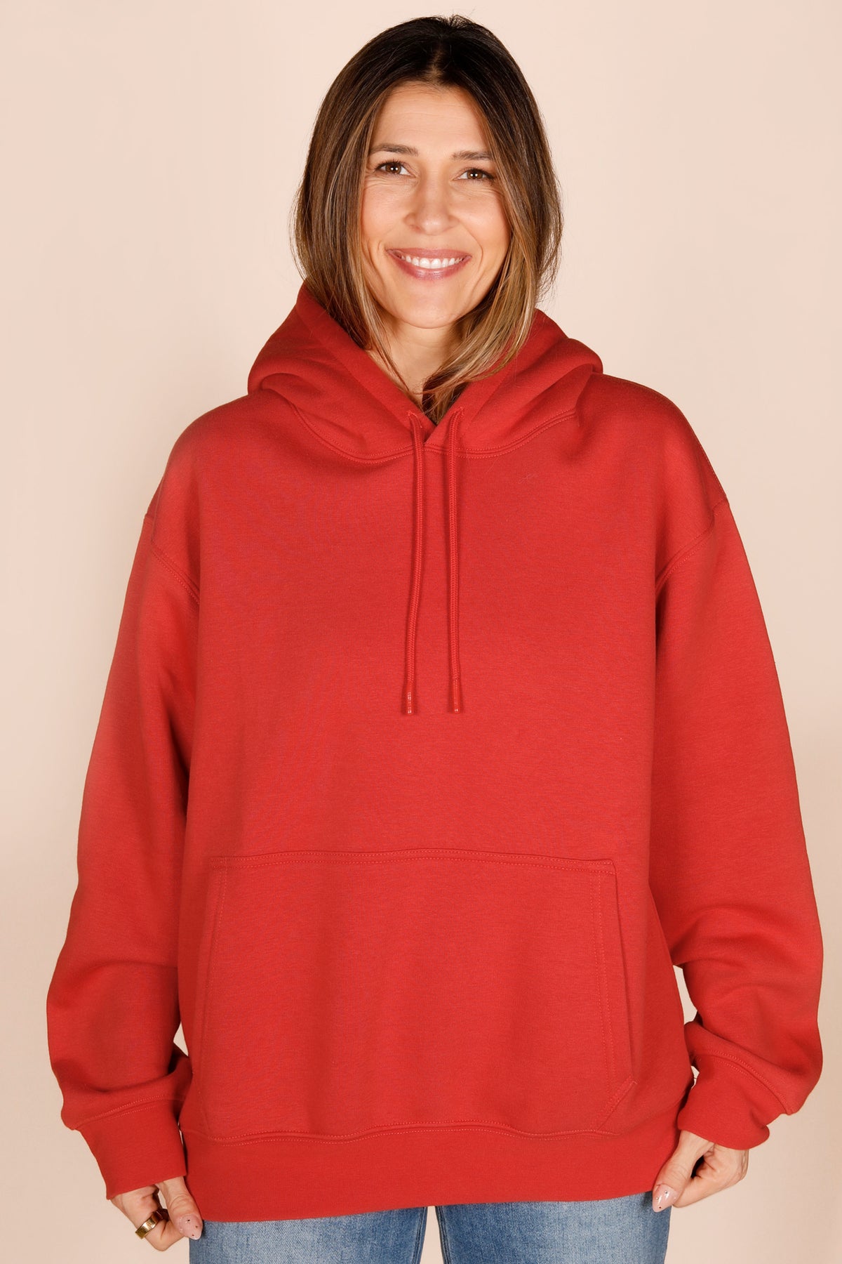 Kaia Warm Brick Hoodie