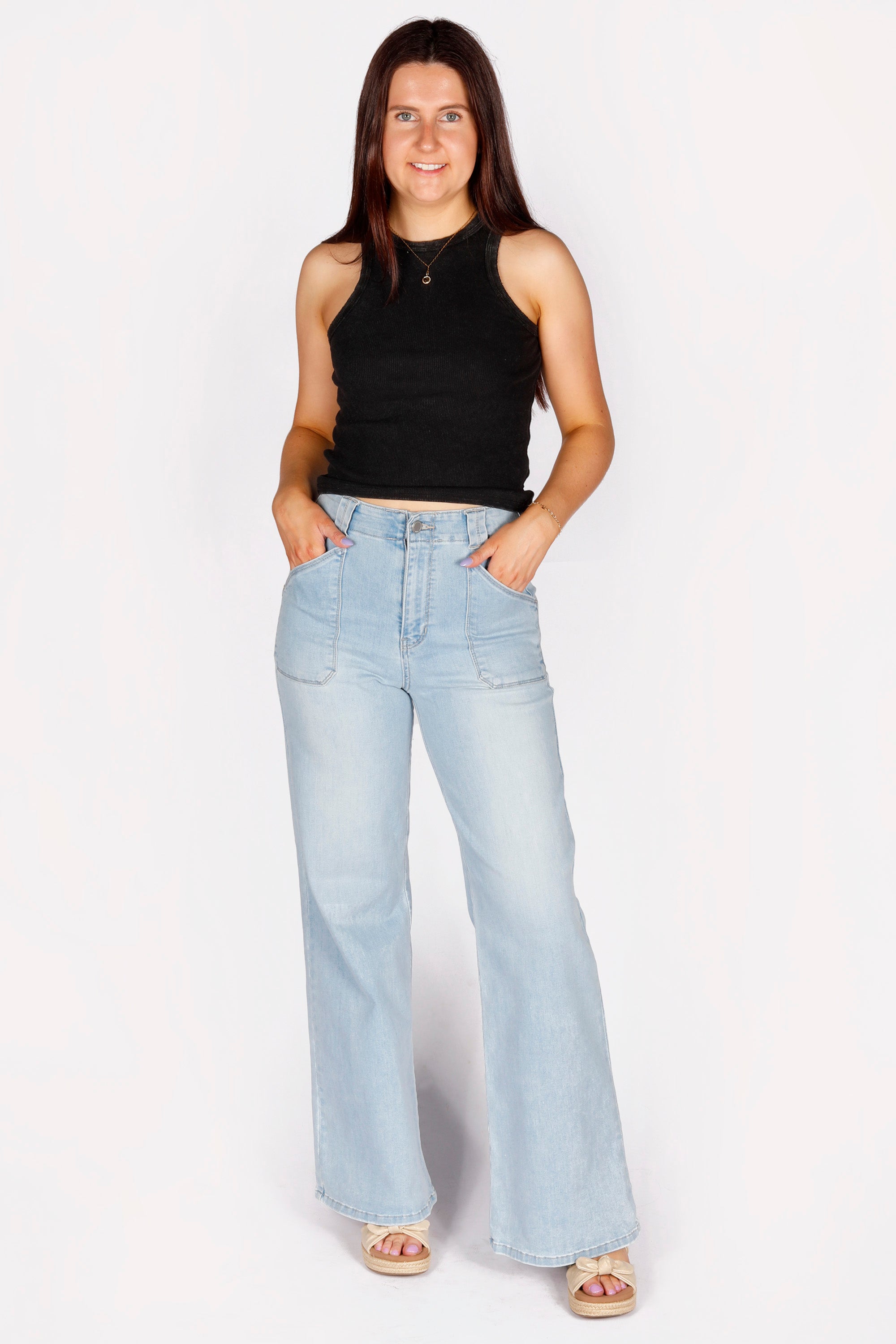 Dakota Patch Pocket Light Denim