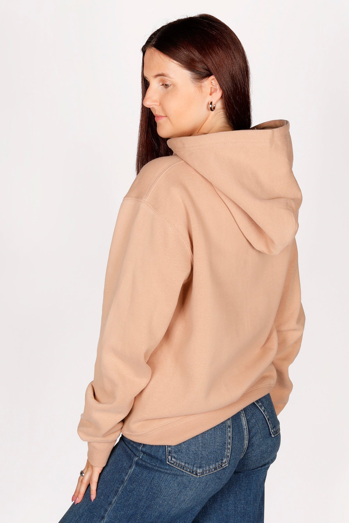 Elena Dark Taupe Hoodie - FINAL SALE