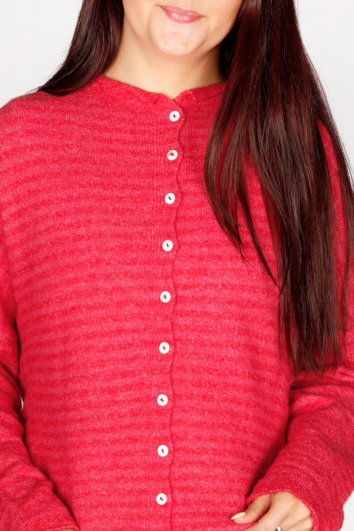 Piper Pink Cherry Cardigan