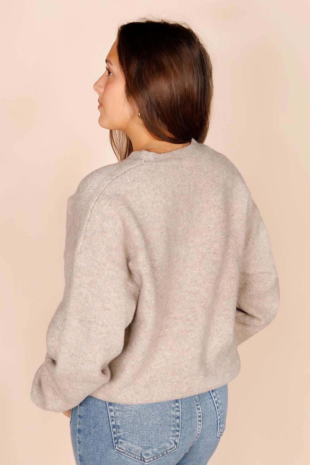 Tree Village Sequined Sweater